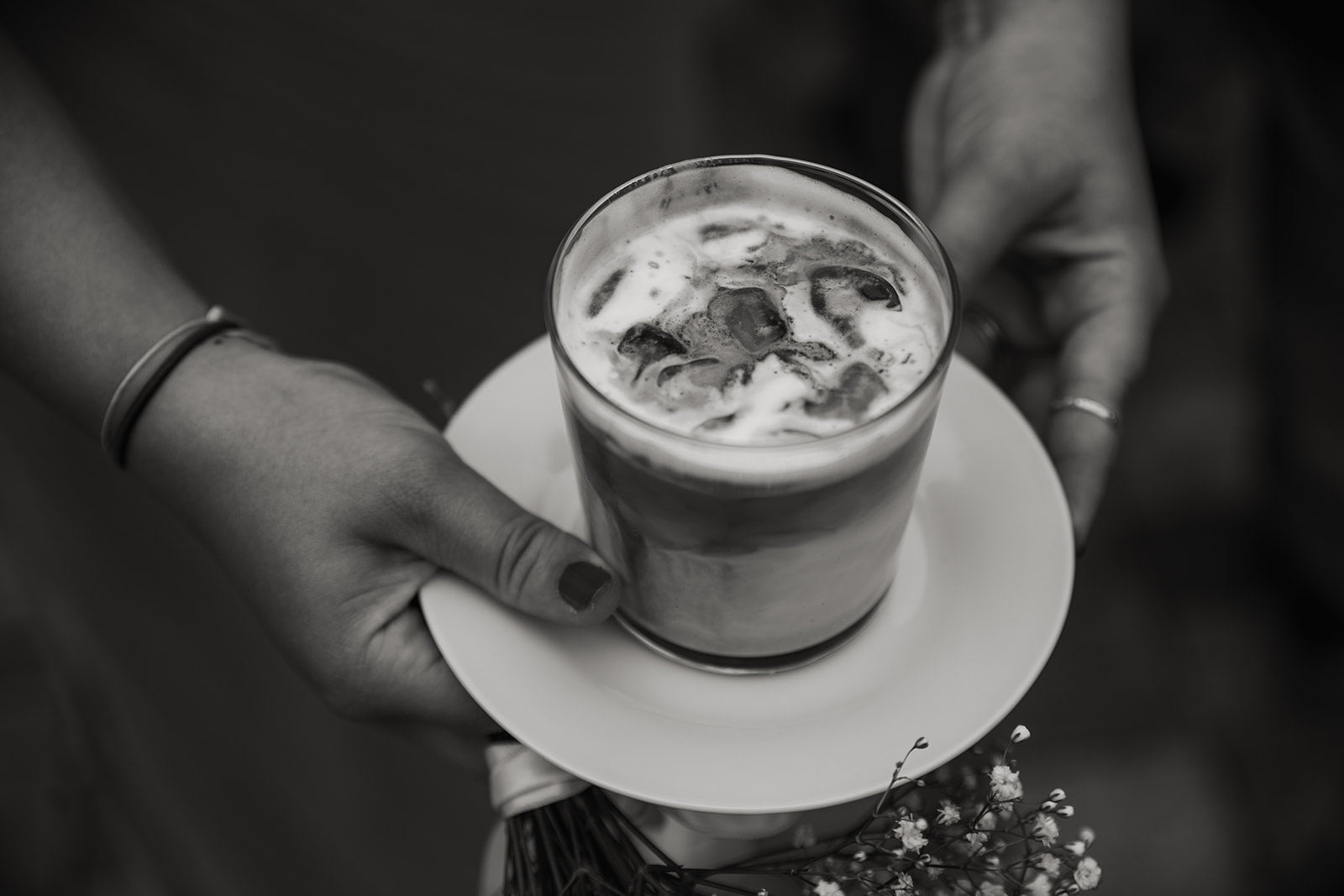 Event Catering mobiler Barista Iced Latte Iced Coffee