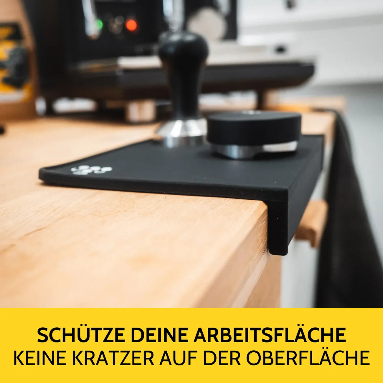 Tampermatte mit Kantenschutz - von Coyooco