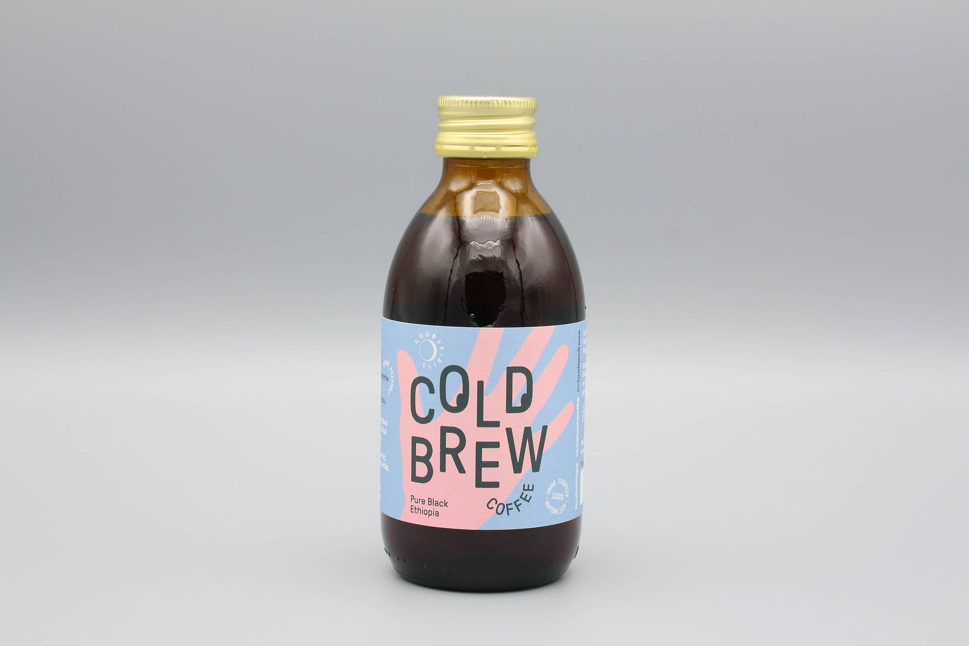 Coldbrew von Good Spirits Pure Black Äthiopien 200ml