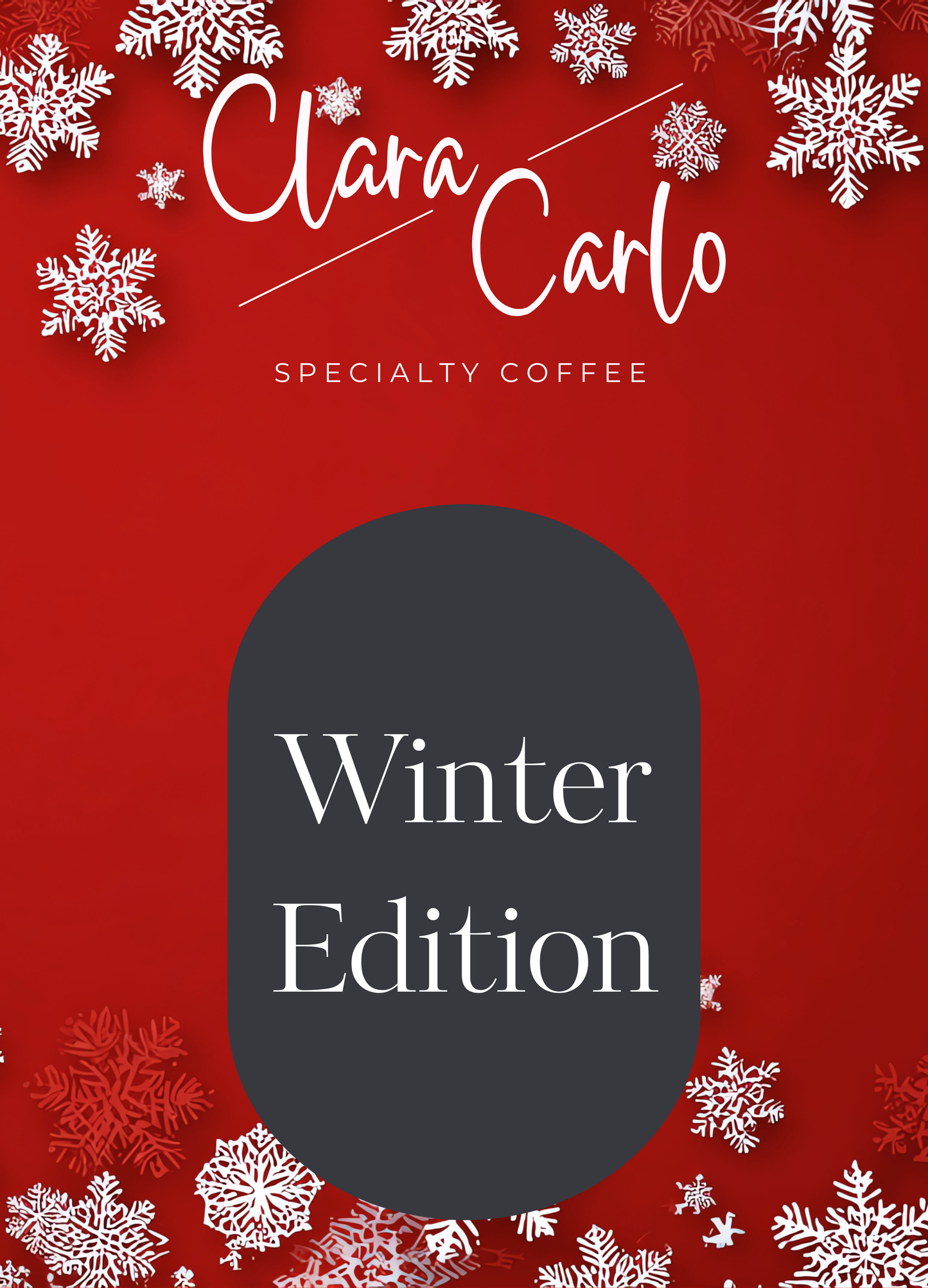 Winter Edition Kaffeebohnen Kolumbien Manantiales – CLARA & CARLO Specialty Coffee