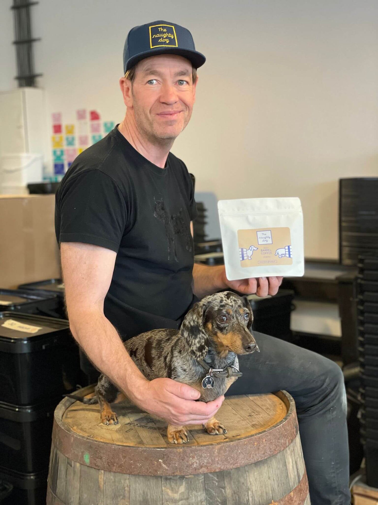 Barrel Aged Coffee aus Äthiopien von "The Naughty Dog Coffee" 200g