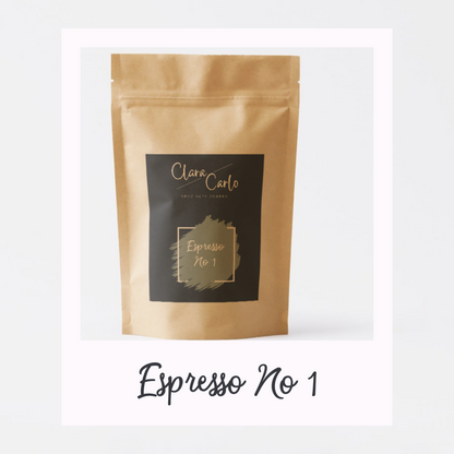 Espressoblend No1 italienischer Espresso aus Indien mit Robusta Anteil aus Mannheimer Kaffeerösterei
