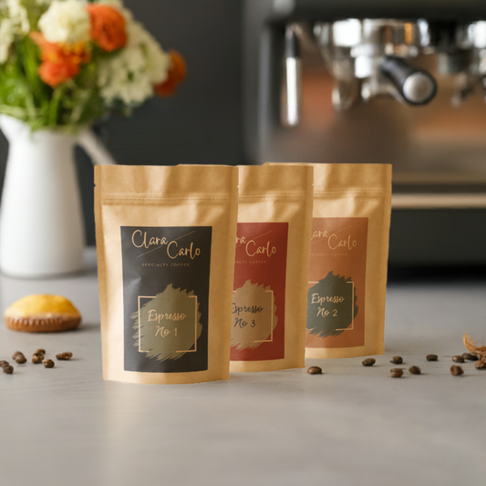 3er Set Espressobohnen zum Testen