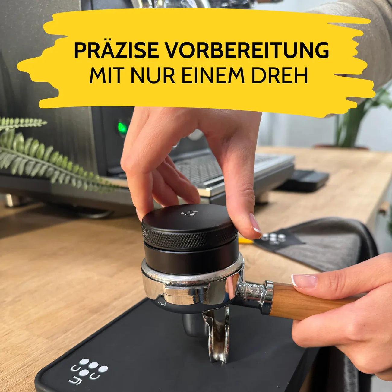 Barista Tool Leveller Espresso Siebträger 58mm