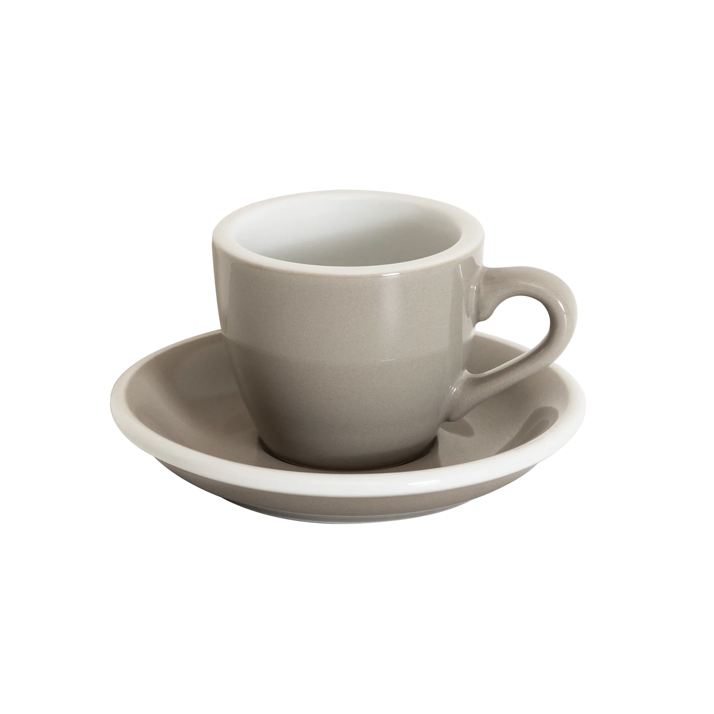 Loveramics Tasse Espresso 80ml Serie Egg Farbe taupe
